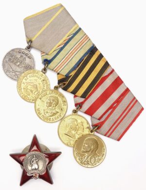 group of an Order of the Red Star