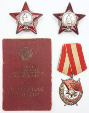 Documented group of an Order of the Red Banner