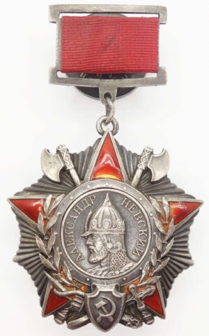 Order of Alexander Nevsky on suspension