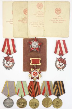 Documented Group of Soviet Awards. Order Patriotic war 1st class