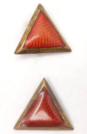Rank insignia for RKKA collar tabs triangle NCO