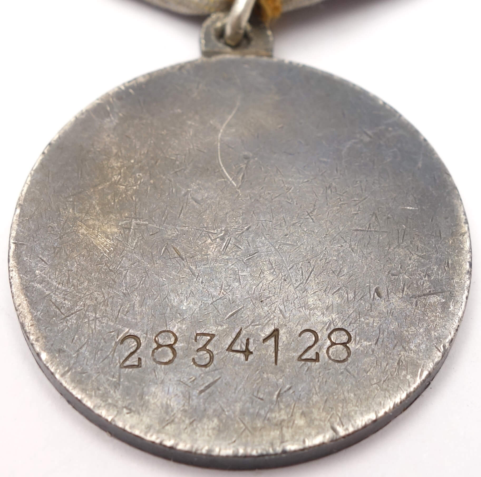 Soviet Medal for Combat Merit #2834128. U-shape eyelet variation - Image 10