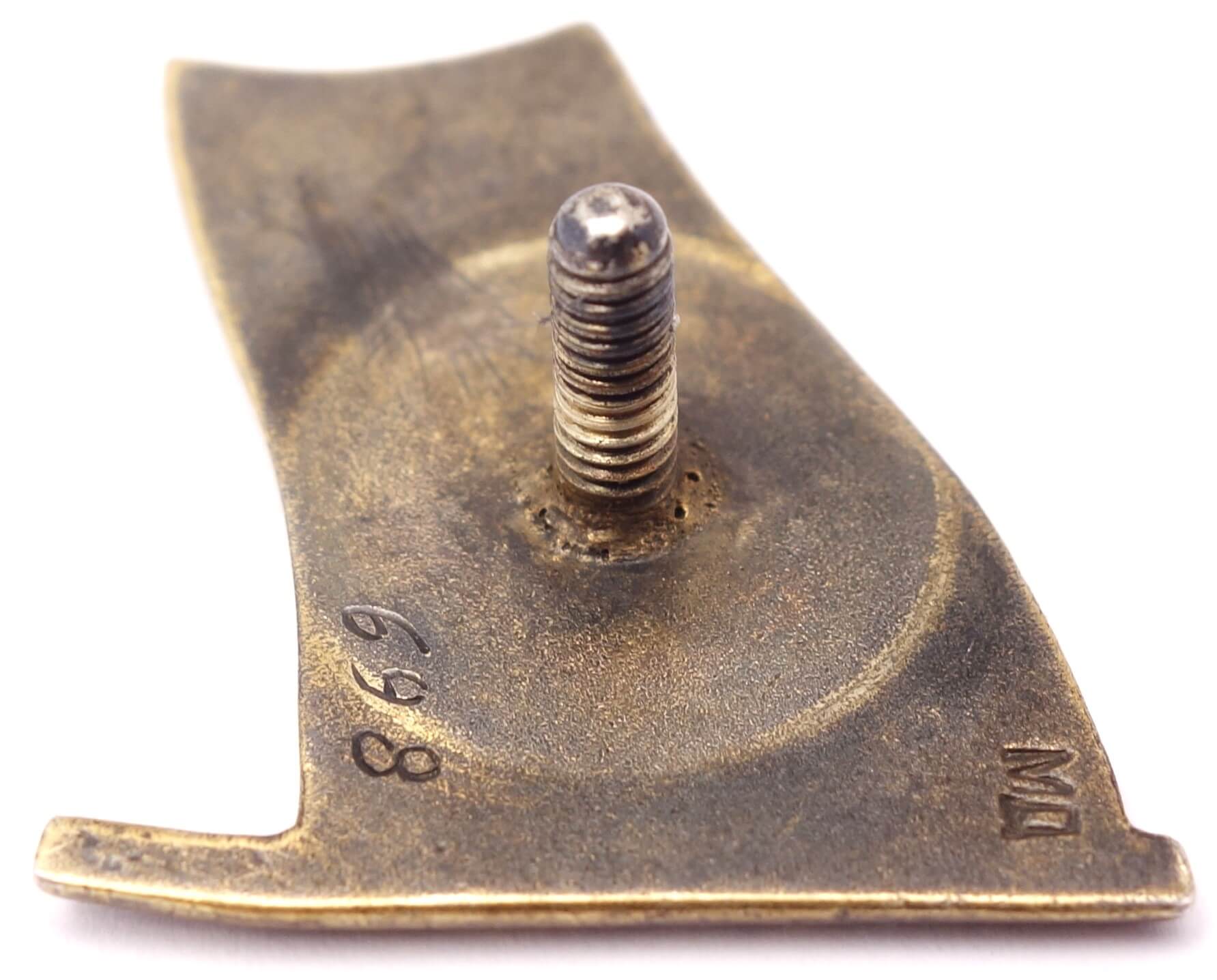 Supreme Soviet of the USSR membership/ deputy badge. First convocation in 1937 #698 - Image 9