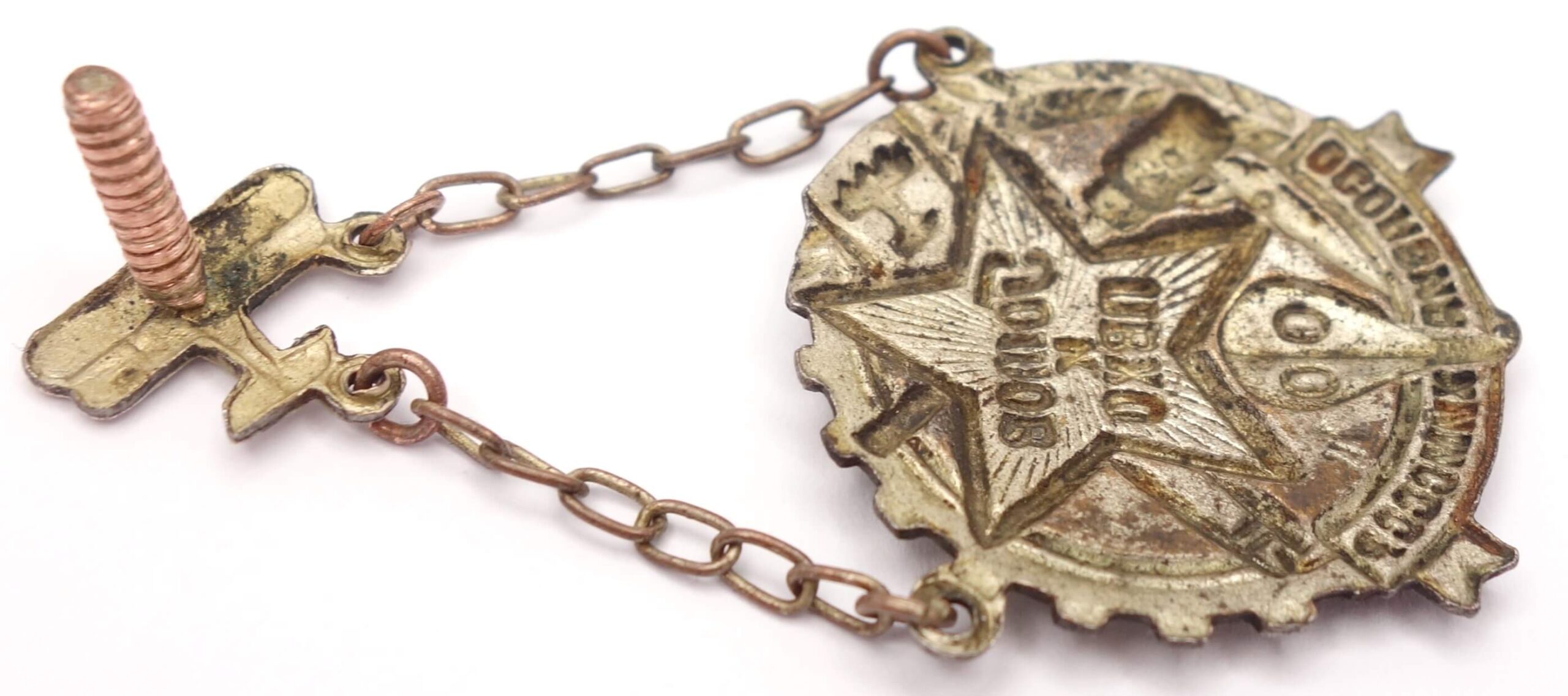 Soviet Ready for PVHO 'OSOAVIAKHIM' (Chemical Defense) Badge (1935-1939) - Image 12