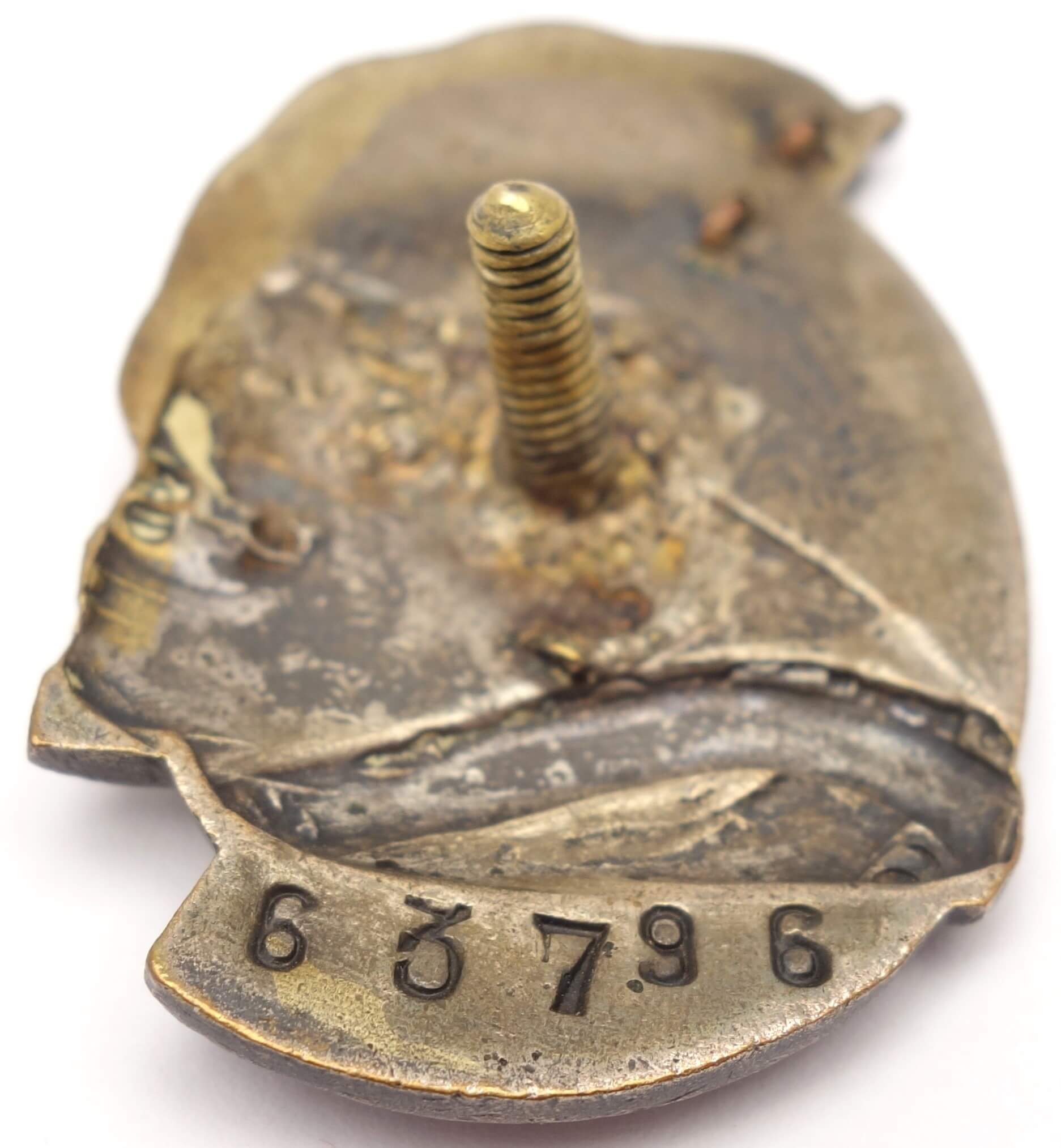 Soviet Honored Railway Employee badge #63796 - Image 8