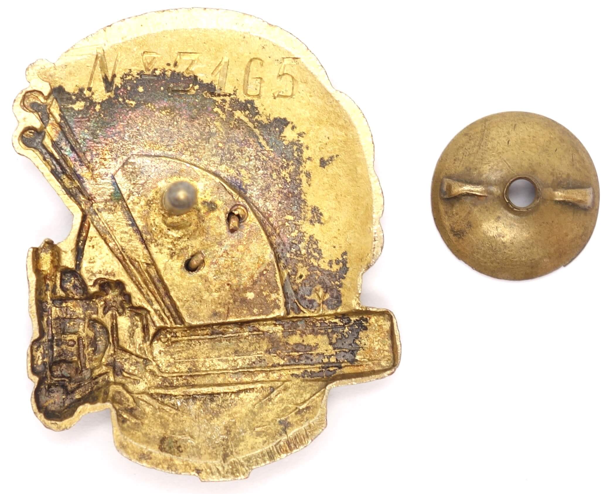 Soviet Master Harvester Badge