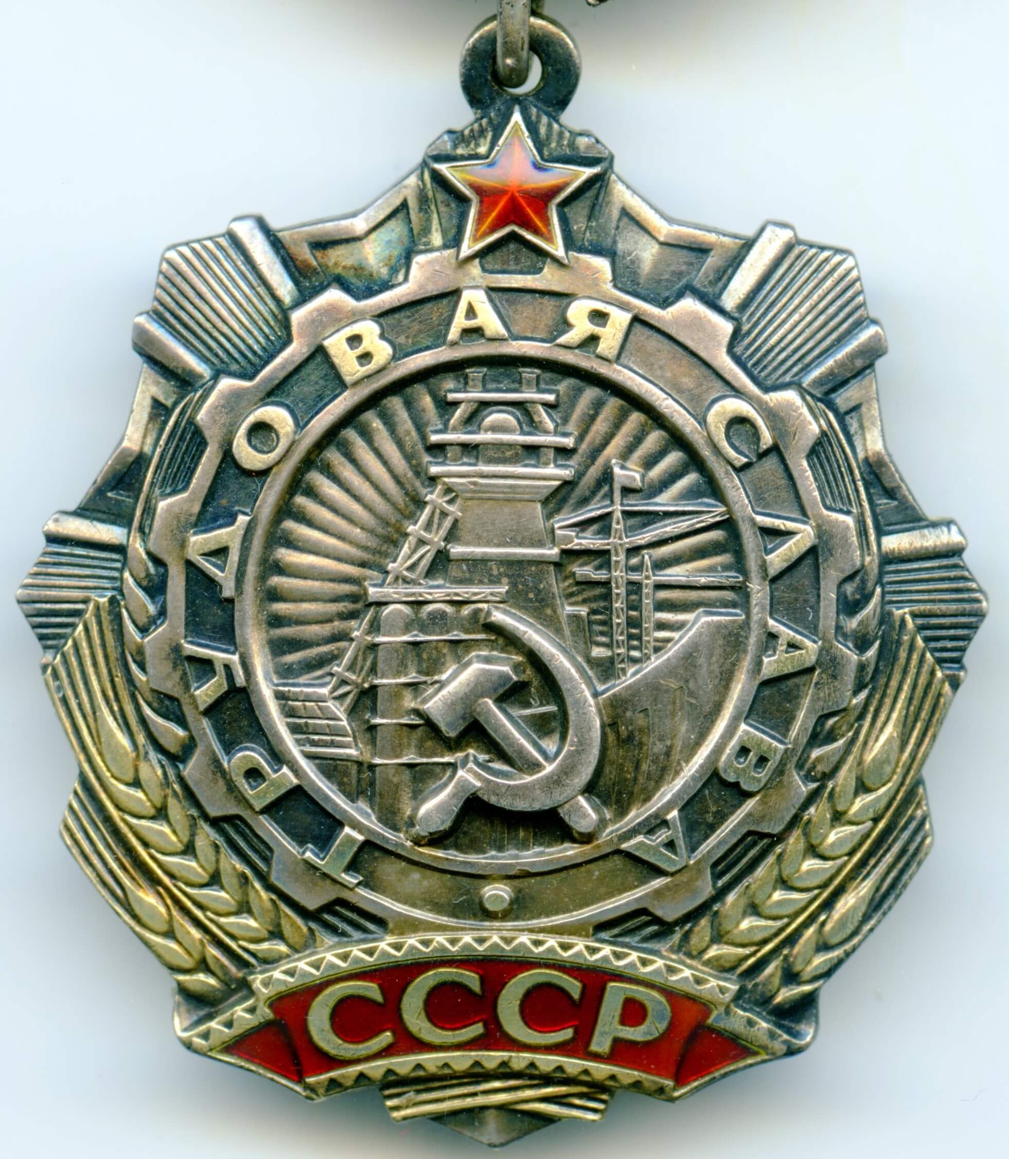 Order of Labor Glory 3rd class with book